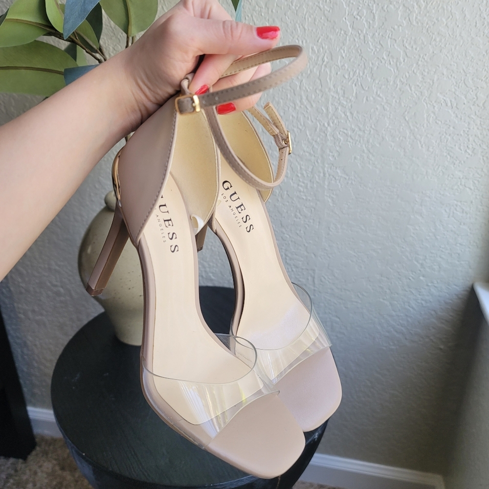 Nude Guess Heels
